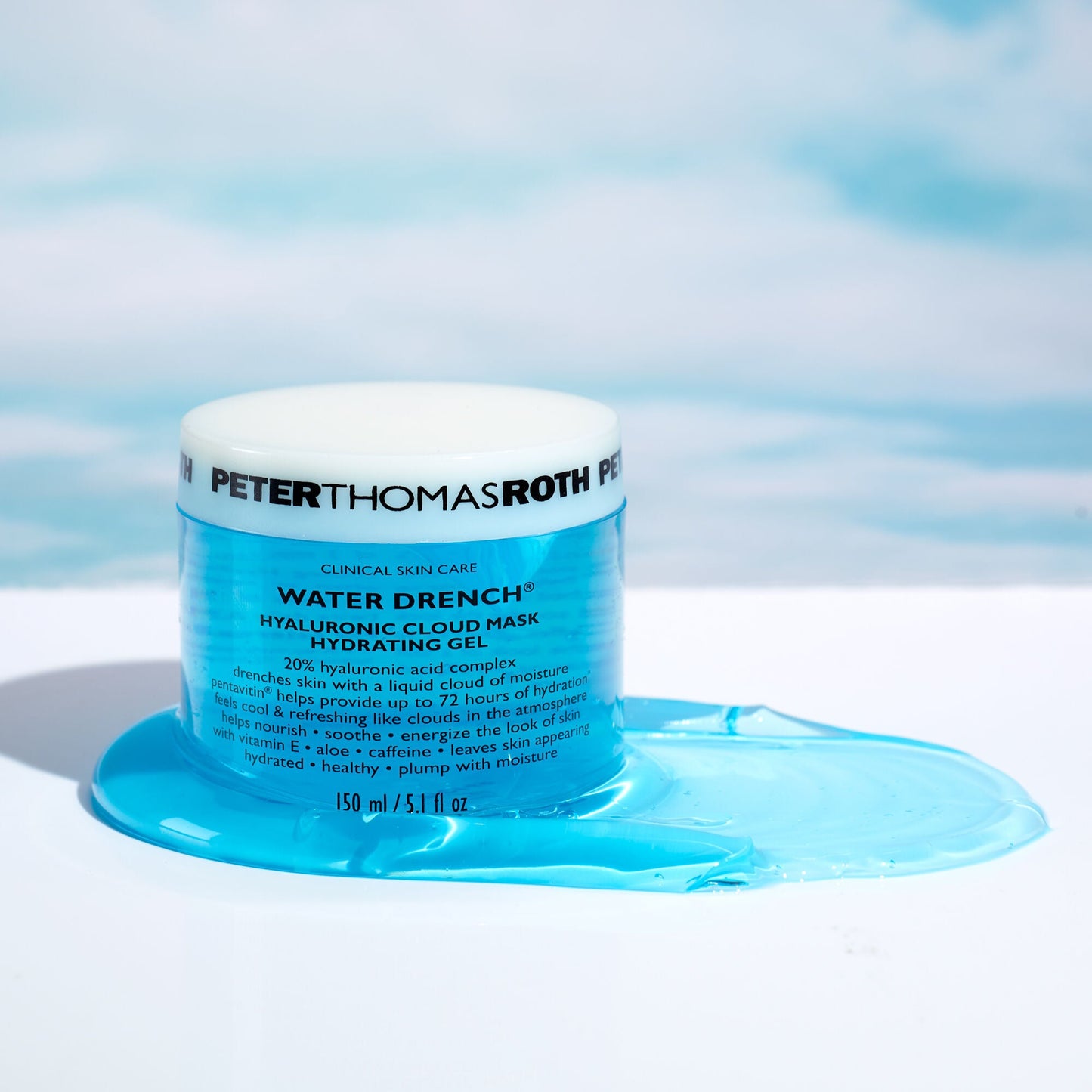 Water Drench Hyaluronic Cloud Mask Hydrating Gel|150 ml / 5 fl oz